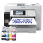 Epson EcoTank Pro ET-16685 Impresora Multifunción A3 de Tinta Color, WiFi, Ethernet, Impresión, Escaneo, Copia y Fax, Duplex Automático, Blanco