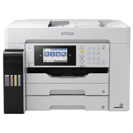 Epson EcoTank Pro ET-16685 Impresora Multifunción A3 de Tinta Color, WiFi, Ethernet, Impresión, Escaneo, Copia y Fax, Duplex Automático, Blanco