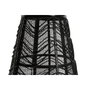 DKD Home Decor Portavelas de Metal y Ratán Negro