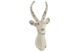 DKD Home Decor Decoración de Pared de Resina Onix Blanco