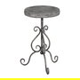 Mesita Gris Metal 36 X 36 X 61 cm