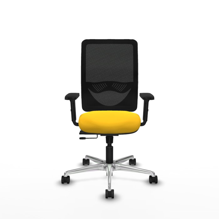 PIQUERAS Y CRESPO Silla de oficina Zulema Amarillo y Negro PIQUERAS Y CRESPO Silla de oficina Zulema Amarillo y Negro