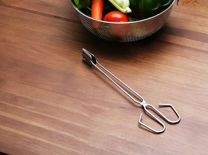 Quttin Pinzas de Cocina de Acero Inoxidable 35 cm (24 Unidades)