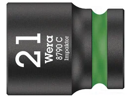 WERA Vaso de percusión HEX 21mm 1/2 pulgadas