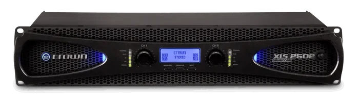 Crown XLS 2502 Amplificador de Potencia DriveCore Clase D 2400W a 4 Ohm con DSP Avanzado Pantalla LCD Potencia Sonora Pura