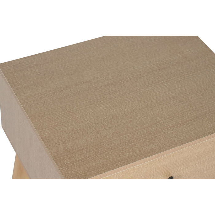 DKD Home Decor Mesita de Noche MDF Natural