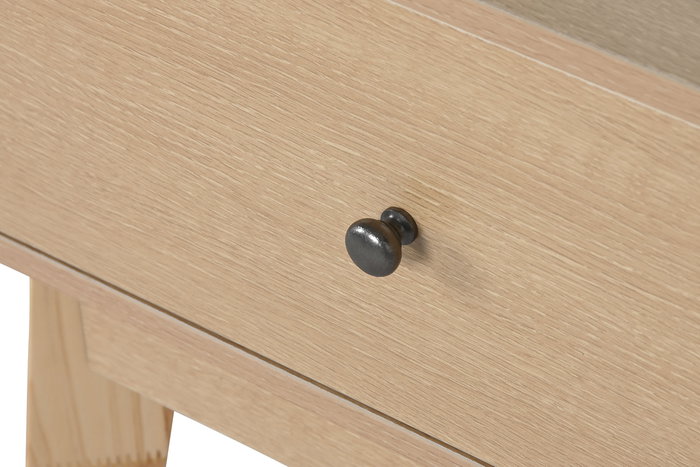 DKD Home Decor Mesita de Noche Scandi Natural 36 x 49 x 45 cm DKD Home Decor Mesita de Noche Scandi Natural 36 x 49 x 45 cm