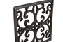 DKD Home Decor Soporte de Hierro Colado para Macetero de Pared Marrón Oscuro