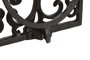 DKD Home Decor Soporte de Hierro Colado para Macetero de Pared Marrón Oscuro