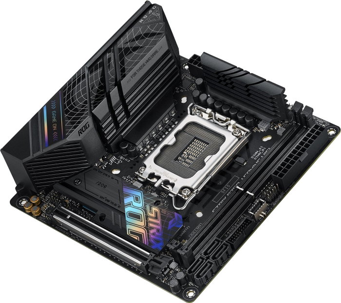 ASUS ROG STRIX B760-I GAMING WIFI DDR5 Mini ITX ASUS ROG STRIX B760-I GAMING WIFI DDR5 Mini ITX