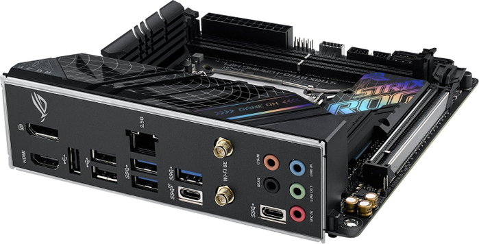 ASUS ROG STRIX B760-I GAMING WIFI DDR5 Mini ITX ASUS ROG STRIX B760-I GAMING WIFI DDR5 Mini ITX