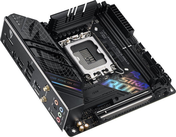 ASUS ROG STRIX B760-I GAMING WIFI DDR5 Mini ITX ASUS ROG STRIX B760-I GAMING WIFI DDR5 Mini ITX