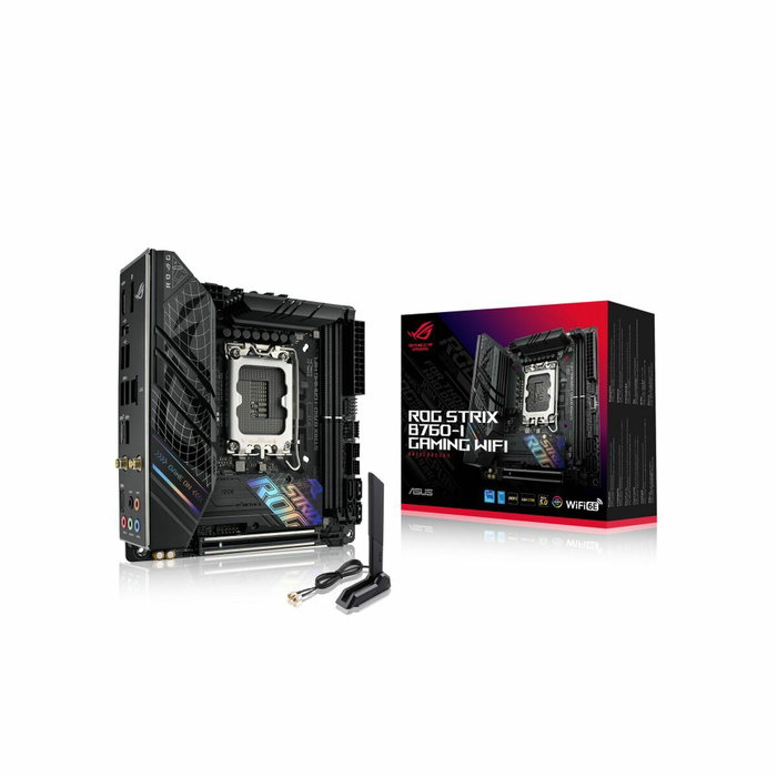 ASUS ROG STRIX B760-I GAMING WIFI DDR5 Mini ITX ASUS ROG STRIX B760-I GAMING WIFI DDR5 Mini ITX