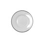 Plato Pan Porcelana Glacial Filo Bidasoa 16,5 cm