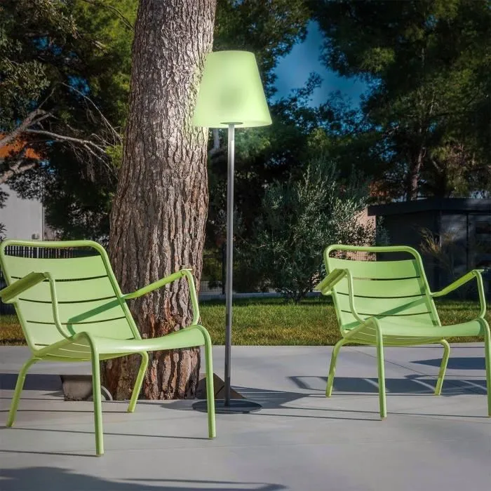 Lumisky Lámpara de pie inalámbrica STANDY LUM3760093540216, LED multicolor regulable, base de metal, Al. 150 cm Lumisky Lámpara de pie inalámbrica STANDY LUM3760093540216, LED multicolor regulable, base de metal, Al. 150 cm