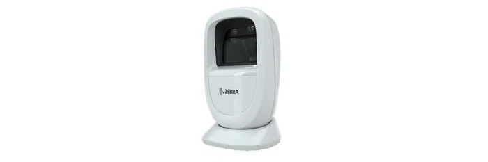 Zebra DS9308-SR Lector de Códigos de Barras Fijo Blanco - Escáner 1D y 2D con LED - Conexión RS-232 y USB