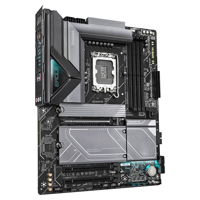 GIGABYTE Placa Base Z890 EAGLE (Z890.S1851.ATX.DDR5) para CPU Intel Core Ultra Serie 2 LGA 1851, VRM 14+1+2, DDR5 hasta 8800MHz, 4x M.2, USB4, LAN 2.5GbE, ATX