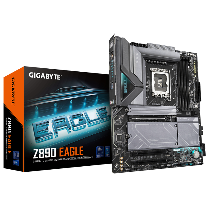 GIGABYTE Z890 EAGLE Placa Base Intel Z890 LGA 1851 ATX para Procesadores Intel Core Ultra Series 2
