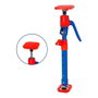 Workpro Puntales de Expansión Ligeros 2 uds, 137-290 cm, 2 Posiciones (90° 70kg / 45° 30kg), Tubo Acero, Almohadillas Antideslizantes, Incluye Bolsa de Transporte