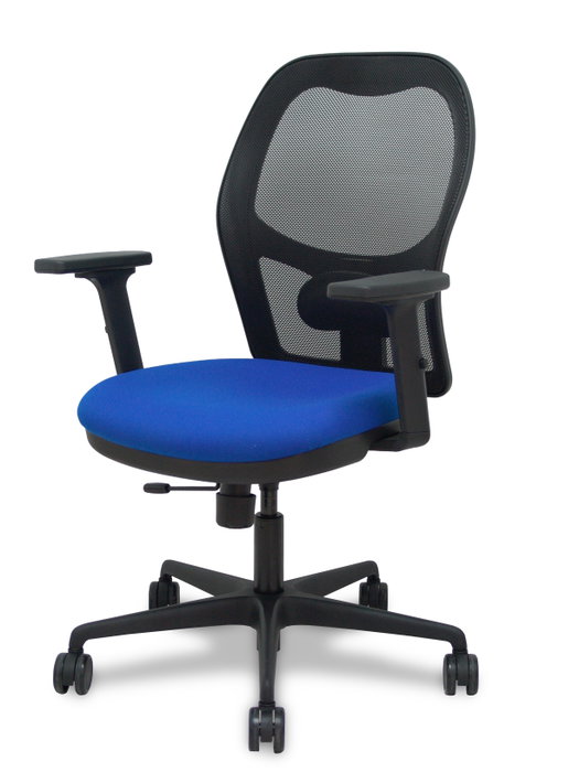 PIQUERAS Y CRESPO Silla de oficina Jorquera Azul y Negro