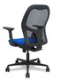 PIQUERAS Y CRESPO Silla de oficina Jorquera Azul y Negro