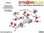 StrongFlex Silentblock Sport para montaje trasero inferior de amortiguador 081102A