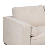 Sofá 2 Plazas Beige Tejido-Madera 172 X 91 X 84 cm