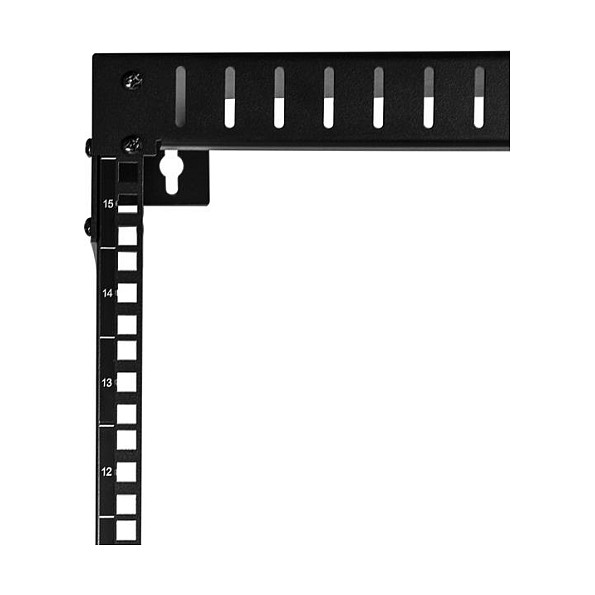 StarTech.com 15HE Rack de Pared Abierto 19" 2 Columnas 30.5cm Profundo para Redes
