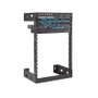 StarTech.com 15HE Rack de Pared Abierto 19" 2 Columnas 30.5cm Profundo para Redes