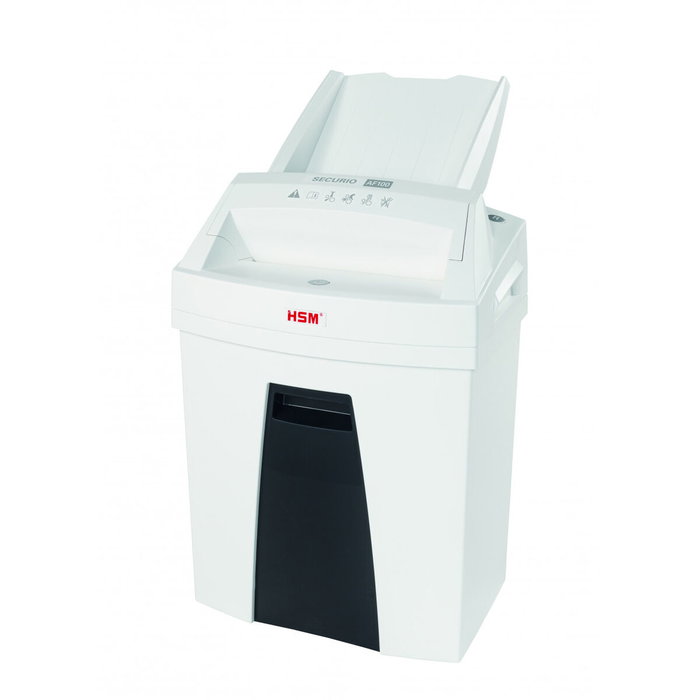 HSM SECURIO AF100 Destructora de documentos P-4 25L HSM SECURIO AF100 Destructora de documentos P-4 25L