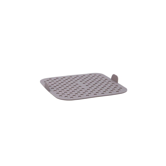 Quid Almohadilla Cuadrada para Freidora de Aire Creta Marrón 18,5x18,5x2 cm