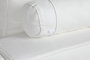DKD Home Decor Sofá Moderno Blanco 286 x 95.5 x 57 cm Poliester y Pluma Desenfundable