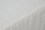 DKD Home Decor Sofá Moderno Blanco 286 x 95.5 x 57 cm Poliester y Pluma Desenfundable