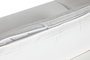 DKD Home Decor Sofá Moderno Blanco 286 x 95.5 x 57 cm Poliester y Pluma Desenfundable