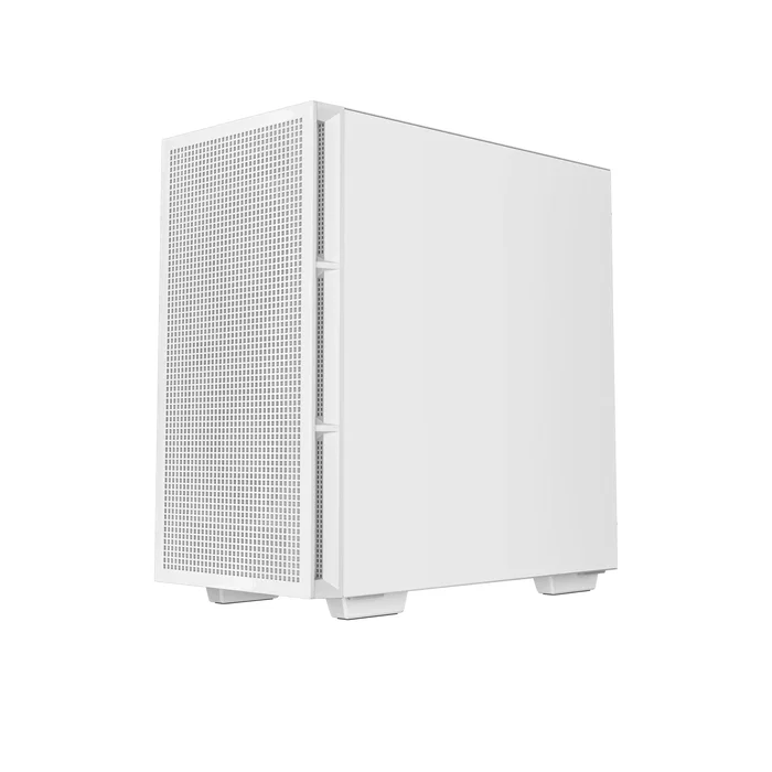 DeepCool CH360 Torre para PC Blanco, Caja micro-ATX / Mini-ITX con Ventana Lateral, 3 Ventiladores ARGB Preinstalados, Compatible con Fuente ATX