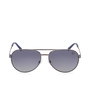 Timberland Gafas de Sol Aviador Polarizadas TB9317 12D 140 mm Hombre Rutenio Oscuro Brillante Metal