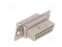 HARTING Conector D-Sub 15 pines hembra para transferencia de datos
