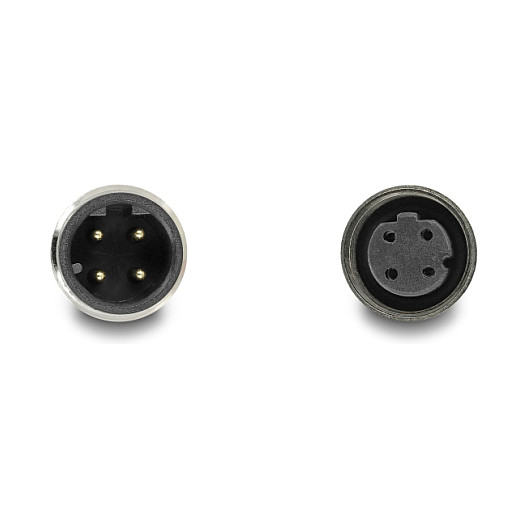 DeLOCK Cable M12 codificado D 4 pines macho a hembra PUR (TPU) 5 m
