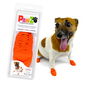 Pawz Botas Para Perro Naranja Talla XS Pack de 12 Botas Impermeables para Protección y Tracción Todo el Año