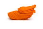 Pawz Botas Para Perro Naranja Talla XS Pack de 12 Botas Impermeables para Protección y Tracción Todo el Año