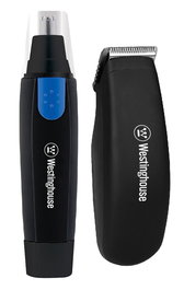 WESTINGHOUSE Naricero + Perfilador - Aparato de Depilación Facial Eléctrico con Pilas