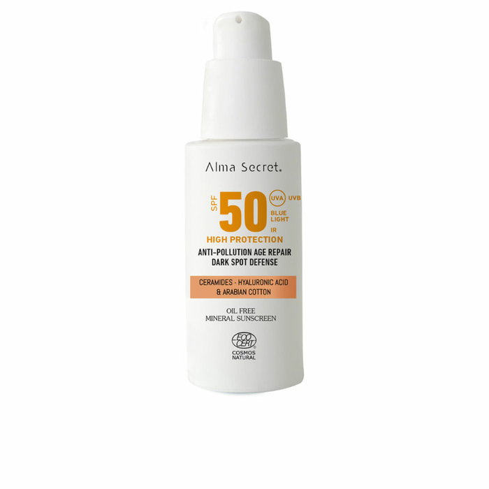 Alma Secret HIGH PROTECTION crema facial SPF50 gold Alma Secret HIGH PROTECTION crema facial SPF50 gold