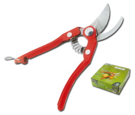 ALTUNA Tijera de podar J-452 de 21 cm verde