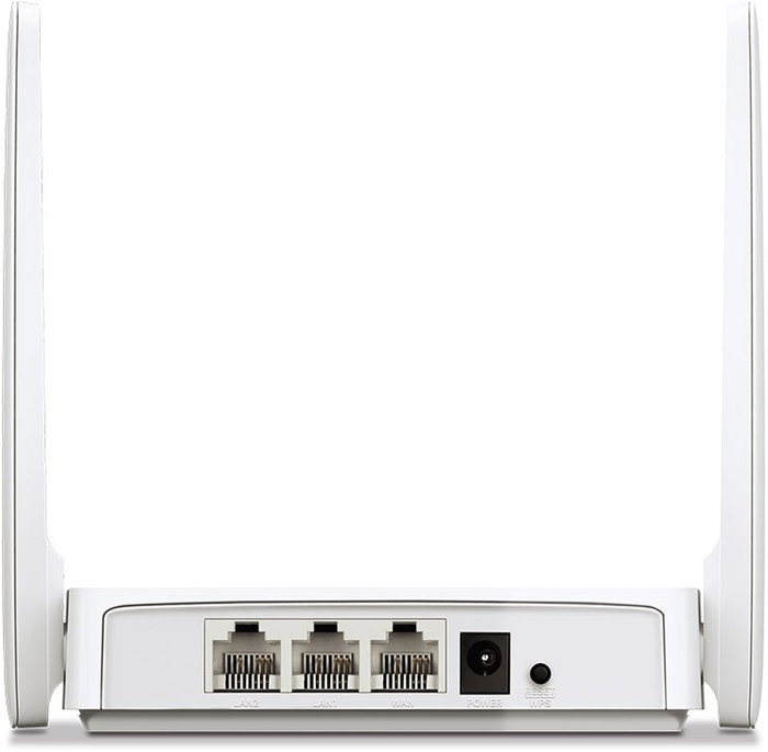 Mercusys AC10 Router Inalámbrico Doble Banda 2.4 GHz / 5 GHz Blanco