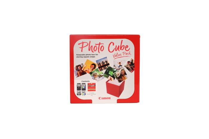 CANON Pack 2 PG540/CL541 Photo Cube Value Pack +40h. Photo Paper PP-201 CANON Pack 2 PG540/CL541 Photo Cube Value Pack +40h. Photo Paper PP-201