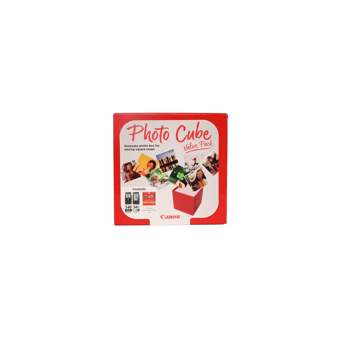 Canon PG-540 + CL-541 Photo Cube Value Pack con Papel Fotográfico