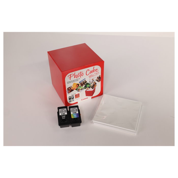 Canon PG-540 + CL-541 Photo Cube Value Pack con Papel Fotográfico