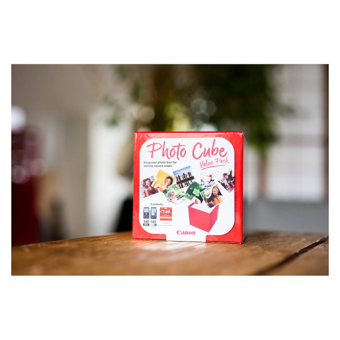 Canon PG-540 + CL-541 Photo Cube Value Pack con Papel Fotográfico