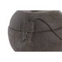 DKD Home Decor Caja Decorativa de Coco y Cuerda Envejecida Marrón