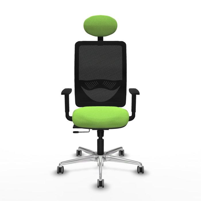 PIQUERAS Y CRESPO Silla de oficina Zulema Pistacho y Negro PIQUERAS Y CRESPO Silla de oficina Zulema Pistacho y Negro